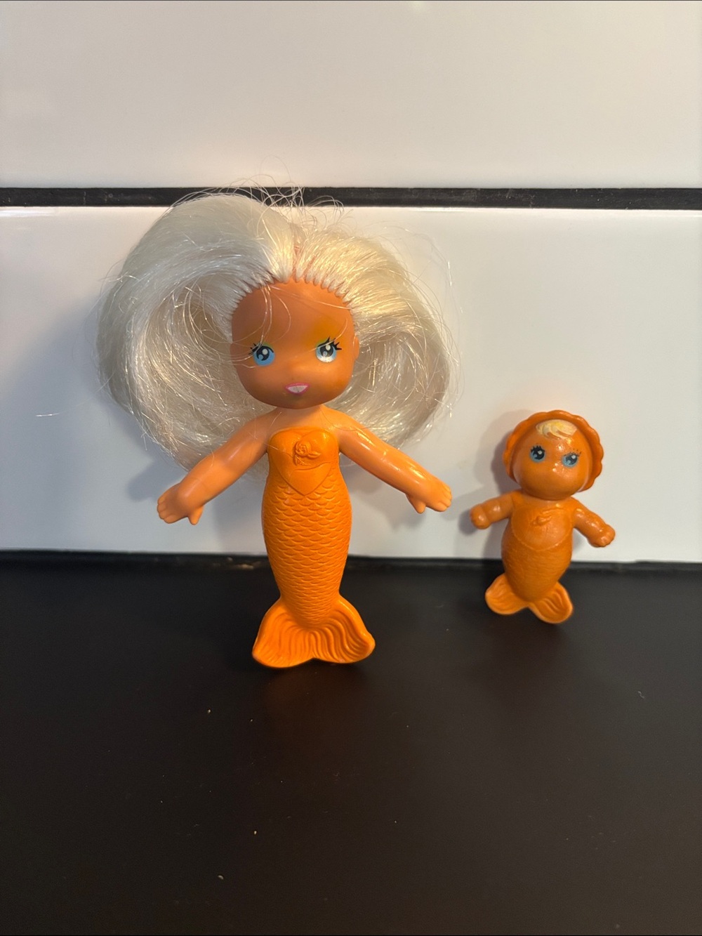 Vintage 70's Sea Wees Flora and Baby Finella Set- TropiGals Series